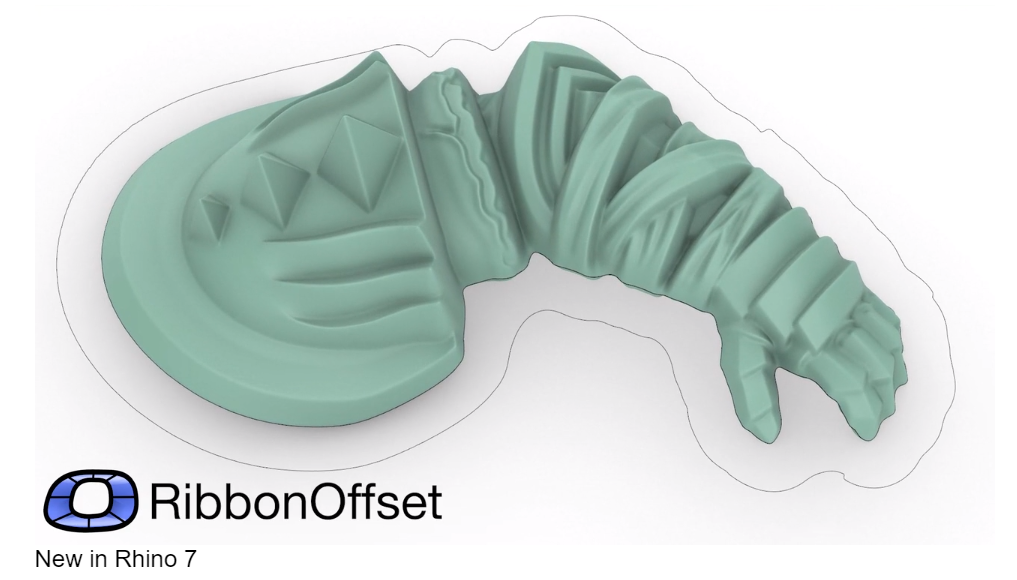Rhino Ribbon Offset
